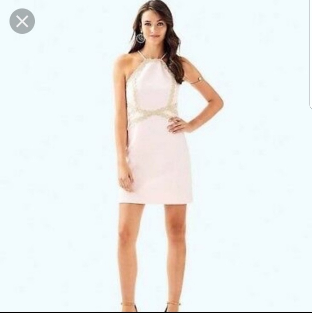 Lilly Pulitzer pearl shift dress